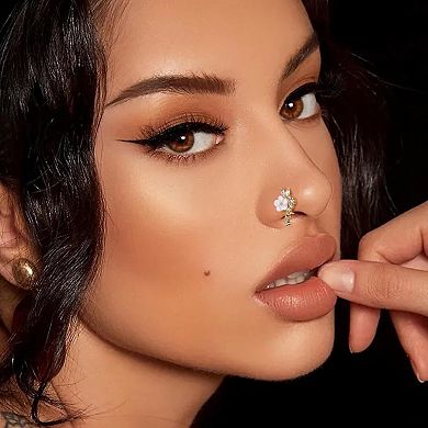Faux Nose Ring and Cuff Jewelry