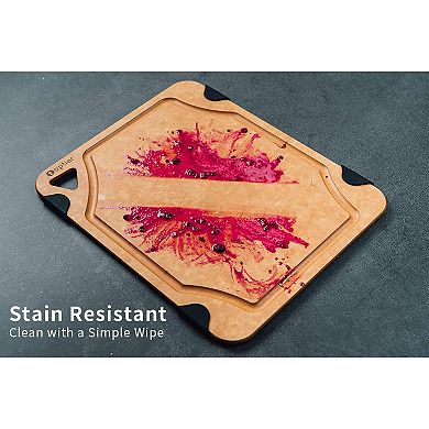Eco-Friendly Non-Slip Wood Cutting Board