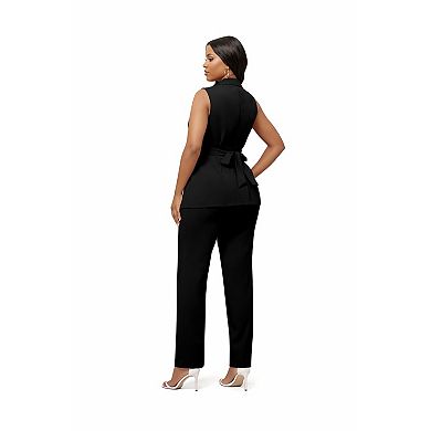 Women Smart Casual Vest Set