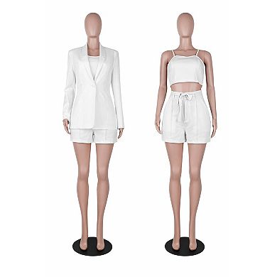 Women Smart Casual Suit Set