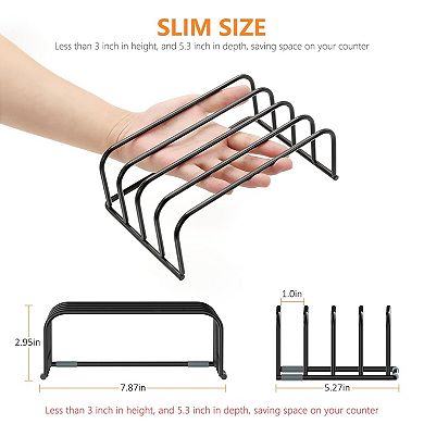 Compact Cutting Board & Bakeware Rack