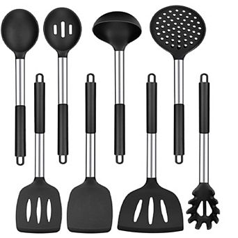8 pc Silicone Kitchen Utensil Set