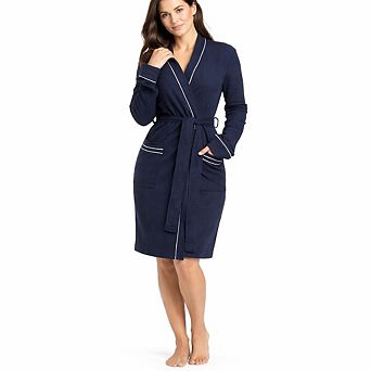 Women Relaxed Fit Knit Robe