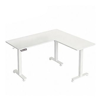 Nshsnccj L-shaped Standing Computer Desk