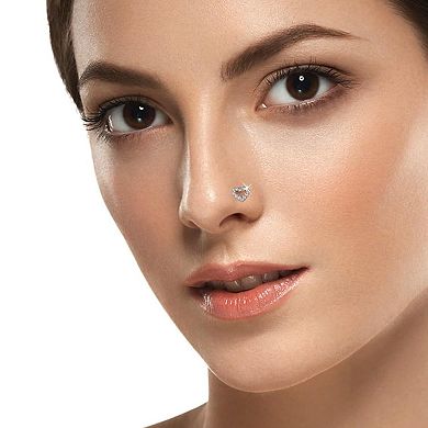 Heart Nose Stud Jewelry Set