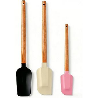 Silicone Spatula Set, BPA-Free, Heat-Resistant, Nonstick Safe