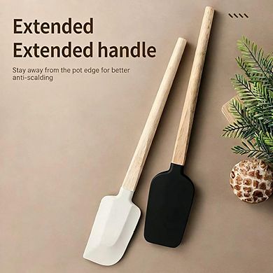 Silicone Spatula Set, BPA-Free, Heat-Resistant, Nonstick Safe
