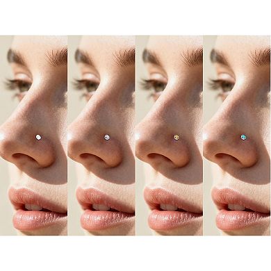 Multi Size Nose Stud Set