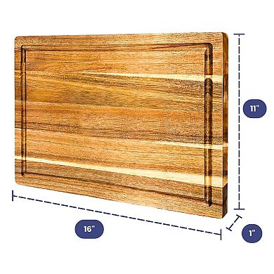 FSC Acacia Wood Cutting Board - 16x11
