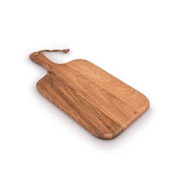 Acacia Wood Cutting Board w/ Handle