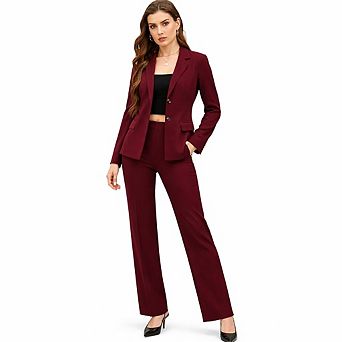 Women Workwear Blazer Set