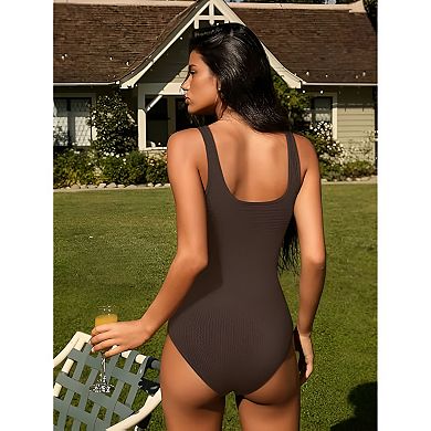 Tummy Control One Piece Swimsuit for Women