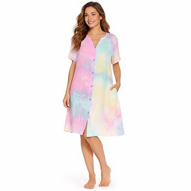 Women Soft Cotton Housecoat