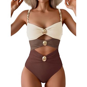 Ruched Monokini with Tummy Control