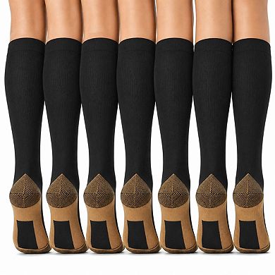 Copper Compression Socks 8 Pack