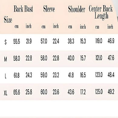 Women Full Length Lounge Robe
