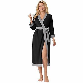 Women Long Lounge Bath Robe