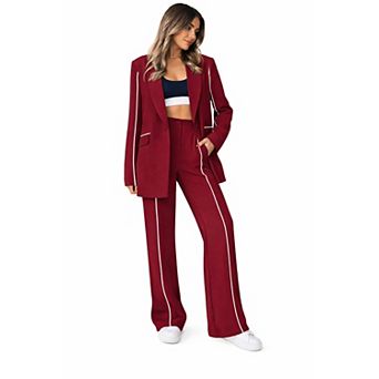 Women Chic Oversized Suit Set
