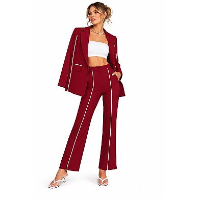 Women Chic Oversized Suit Set