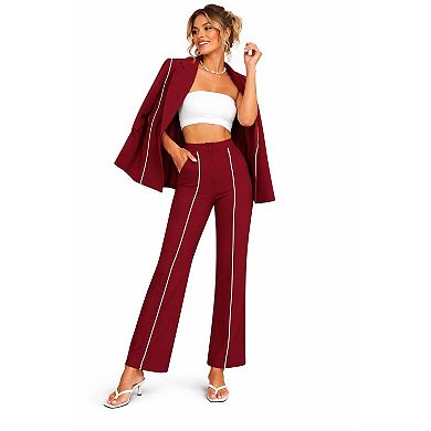 Women Chic Oversized Suit Set