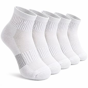 Women's Cushioned Ankle Socks - 5 Pack
