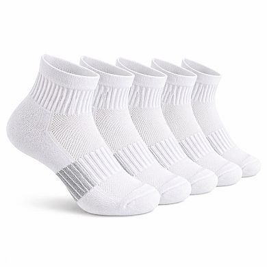 Women's Cushioned Ankle Socks - 5 Pack