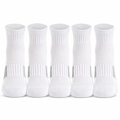 Women's Cushioned Ankle Socks - 5 Pack