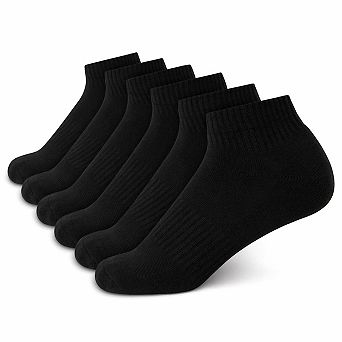 Women's Comfort Quarter Socks - 6 Pack