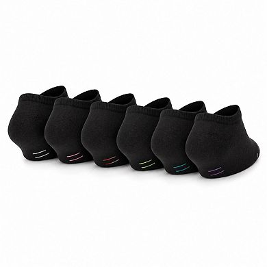 Women's 6 Pair Low Cut Comfort Socks