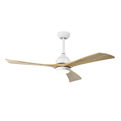 ELEMENT ACE 52 Inch Ceiling Fan with Lights Remote Control Quiet DC Motor 3 Blade