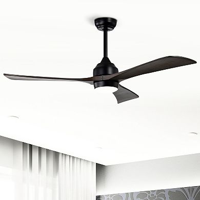 ELEMENT ACE 52 Inch Ceiling Fan with Lights Remote Control Quiet DC Motor 3 Blade