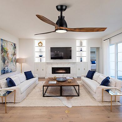 ELEMENT ACE 52 Inch Indoor Ceiling Fan with Integrated LED Light Kit