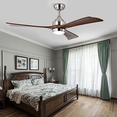 ELEMENT ACE 52 Inch Ceiling Fan with Remote Control and Light Kit for Indoor Use