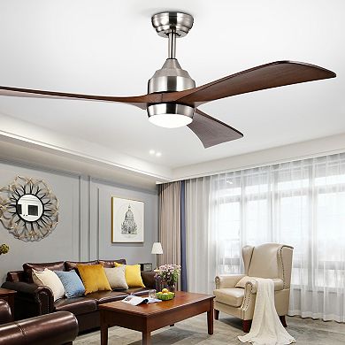 ELEMENT ACE 52 Inch Ceiling Fan with Remote Control and Light Kit for Indoor Use