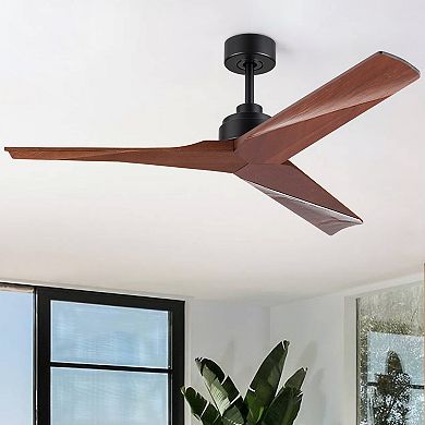 ELEMENT ACE 52 Inch Low Profile Ceiling Fan Without Light Modern Design