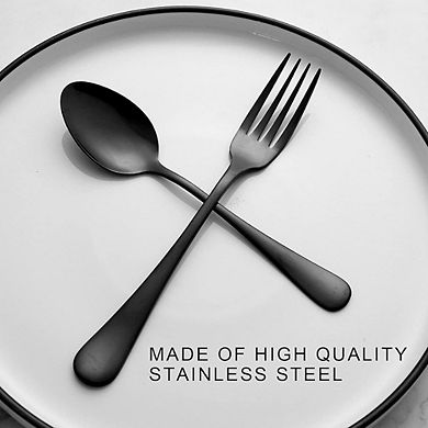 Stainless Steel Dinner Forks and Spoons Set, Durable, Dishwasher Safe