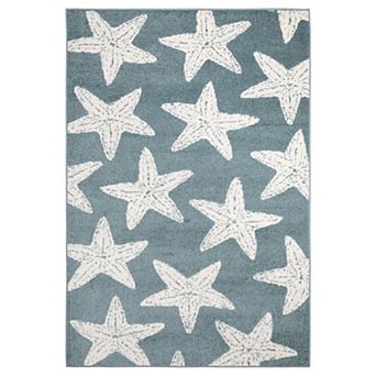 StyleHaven Quest Coastal Star Fish Area Rug