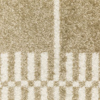 StyleHaven Scandinavian Modern Grid Area Rug