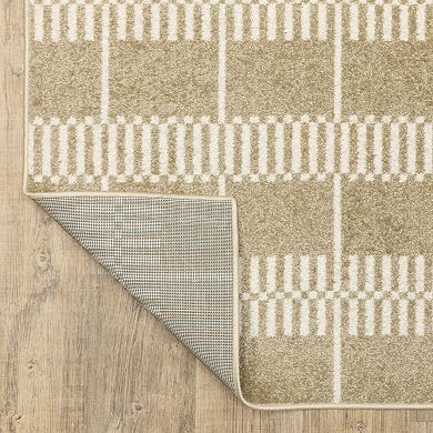 StyleHaven Scandinavian Modern Grid Area Rug