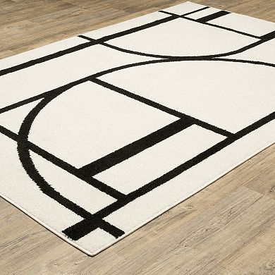 StyleHaven Quest Mid-Century Modern Area Rug