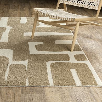 StyleHaven Quest Abstract Maze Area Rug