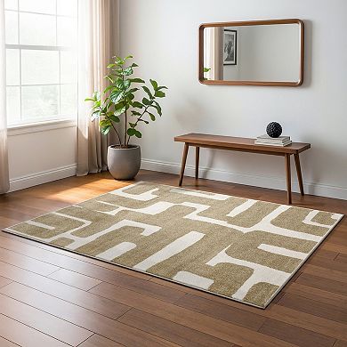 StyleHaven Quest Abstract Maze Area Rug