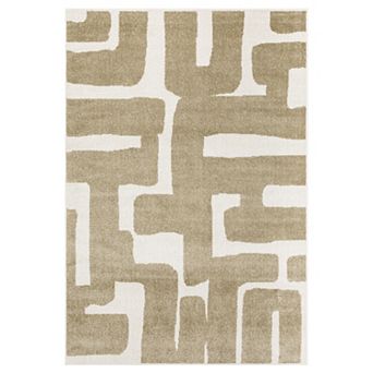 StyleHaven Quest Abstract Maze Area Rug