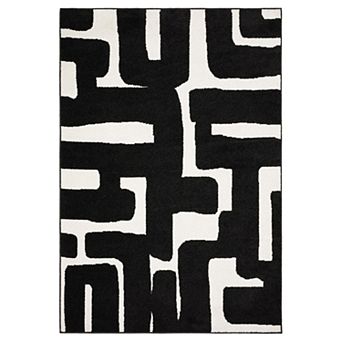 StyleHaven Quest Abstract Maze Area Rug