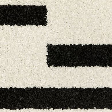 StyleHaven Quest Staggered Stripes Area Rug