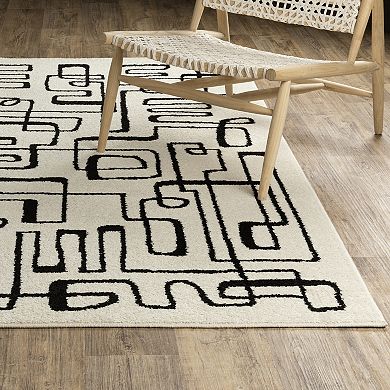 StyleHaven Quest Mid-Century Modern Area Rug