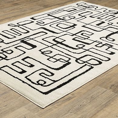 StyleHaven Quest Mid-Century Modern Area Rug