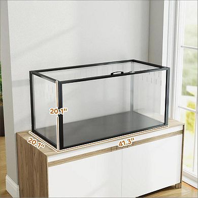 IFMALL Spacious Acrylic Small Animal Habitat Cage for Hamsters and Guinea Pigs