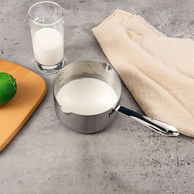Stainless Steel Milk Pot Induction Safe, Multipurpose, Durable