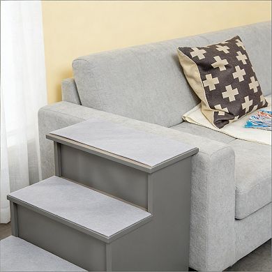 IFMALL Portable Pet Steps Sofa Bed Accessory Small Dog Ramp Assistive Aid Device